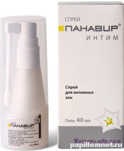 Панавир в форме спрея