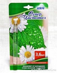 Упаковка Суперчистотела