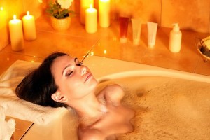 Ванна с каштаном